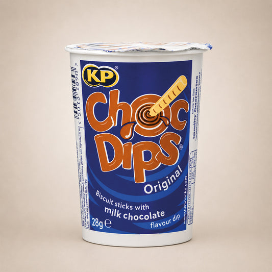 KP Choc Dips Original 28 g (Pack of 1), Case of 12