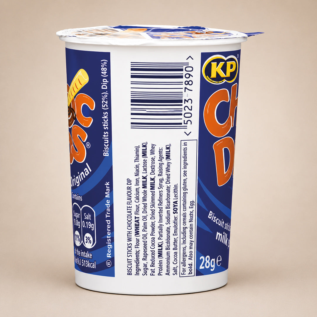 KP Choc Dips Original 28 g (Pack of 1), Case of 12