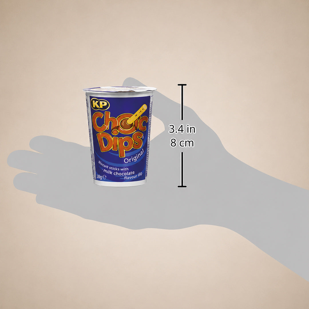 KP Choc Dips Original 28 g (Pack of 1), Case of 12