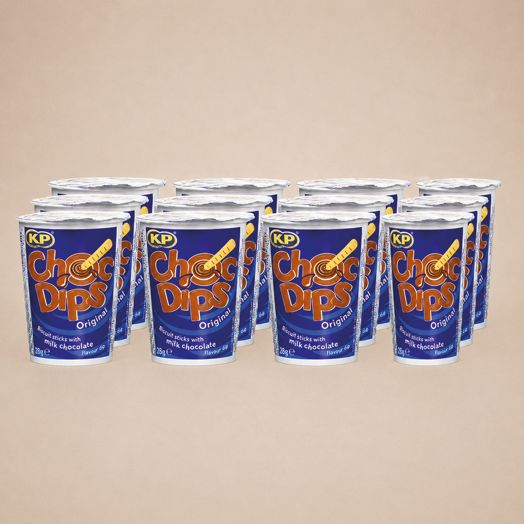 KP Choc Dips Original 28 g (Pack of 1), Case of 12
