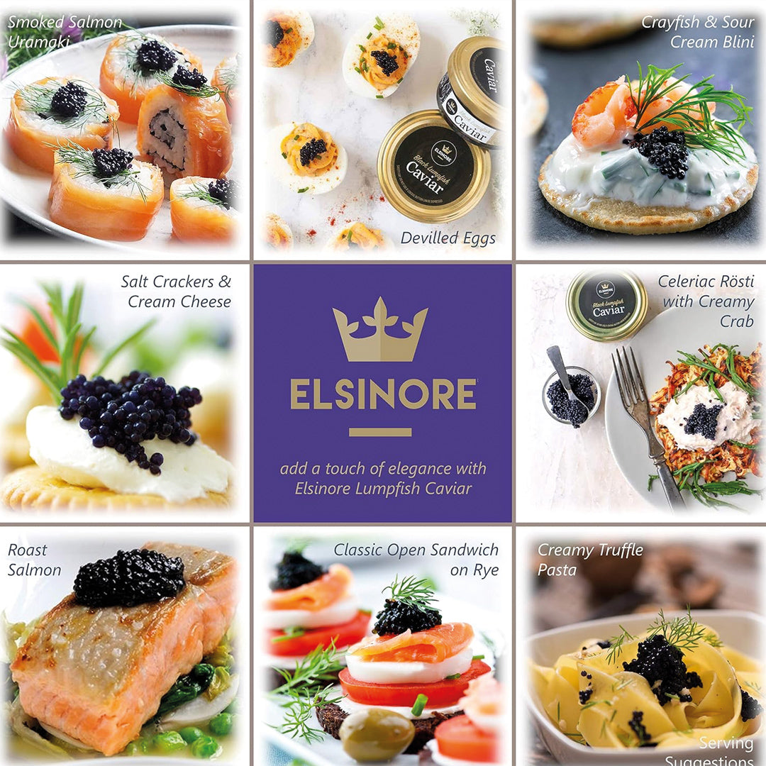 ELSINORE Ambient Lumpfish Caviar 100g (Pack of 6)