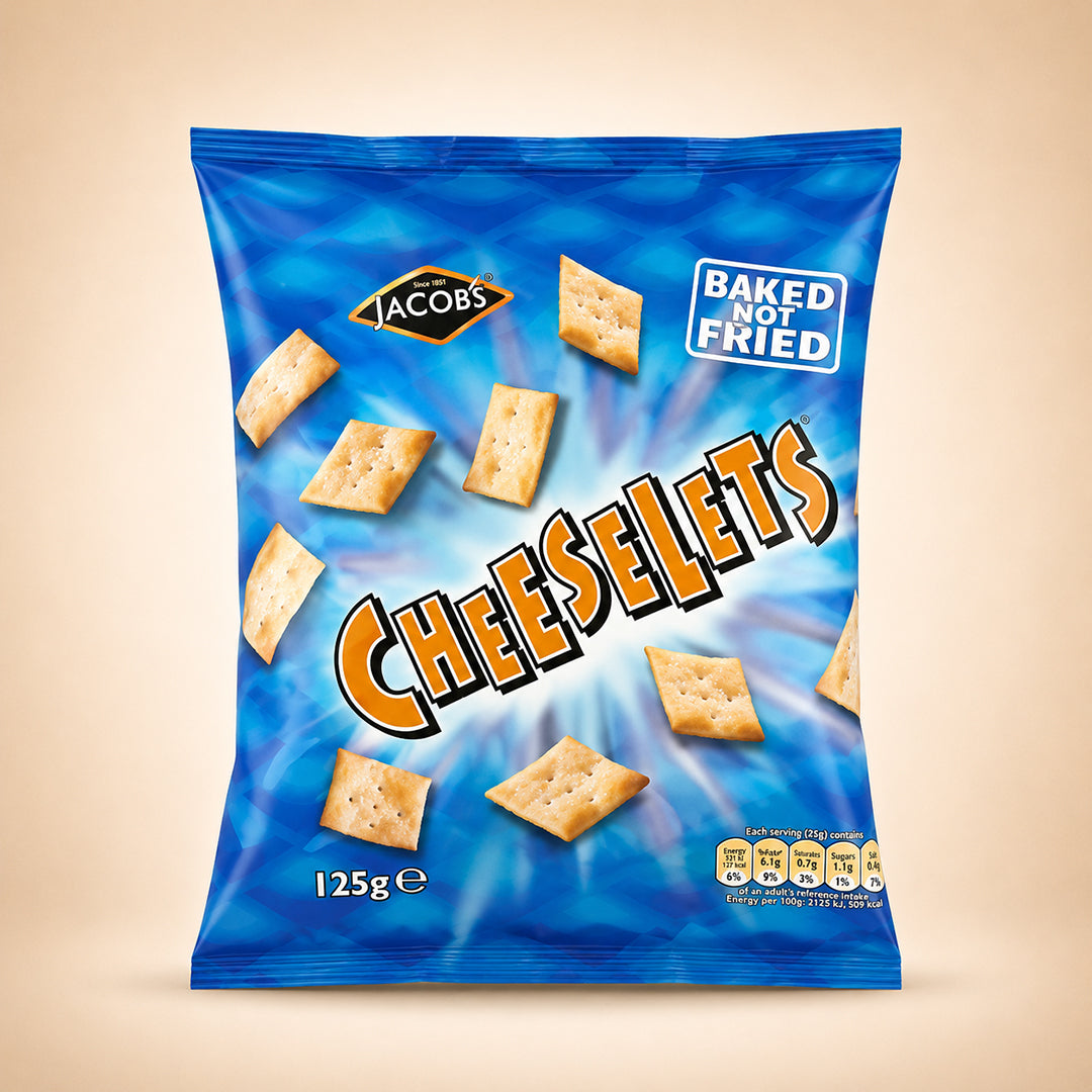 Jacobs Cheeselets 125 g (Pack of 6)