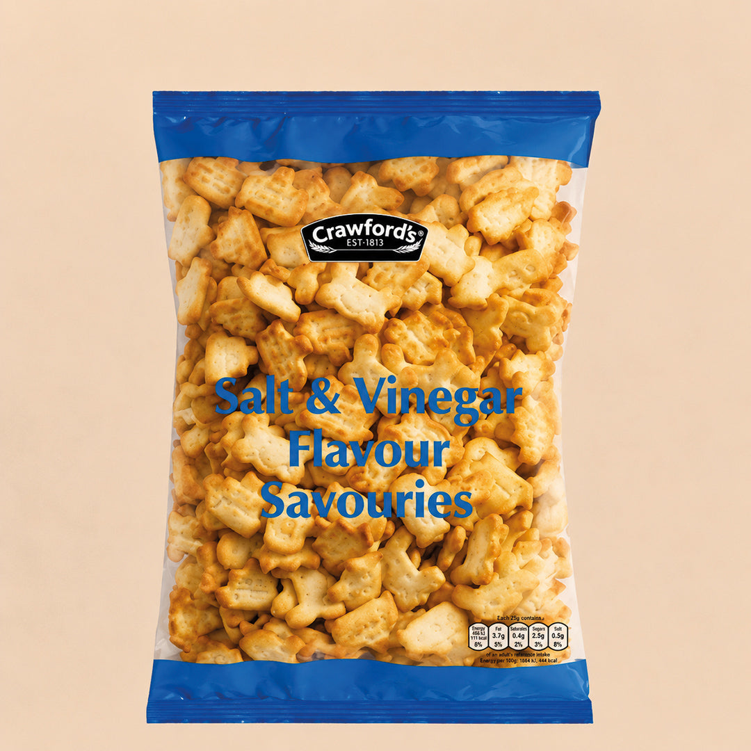 Crawfords Savouries Bundle | Cheese + Salt & Vinegar + Sour Cream