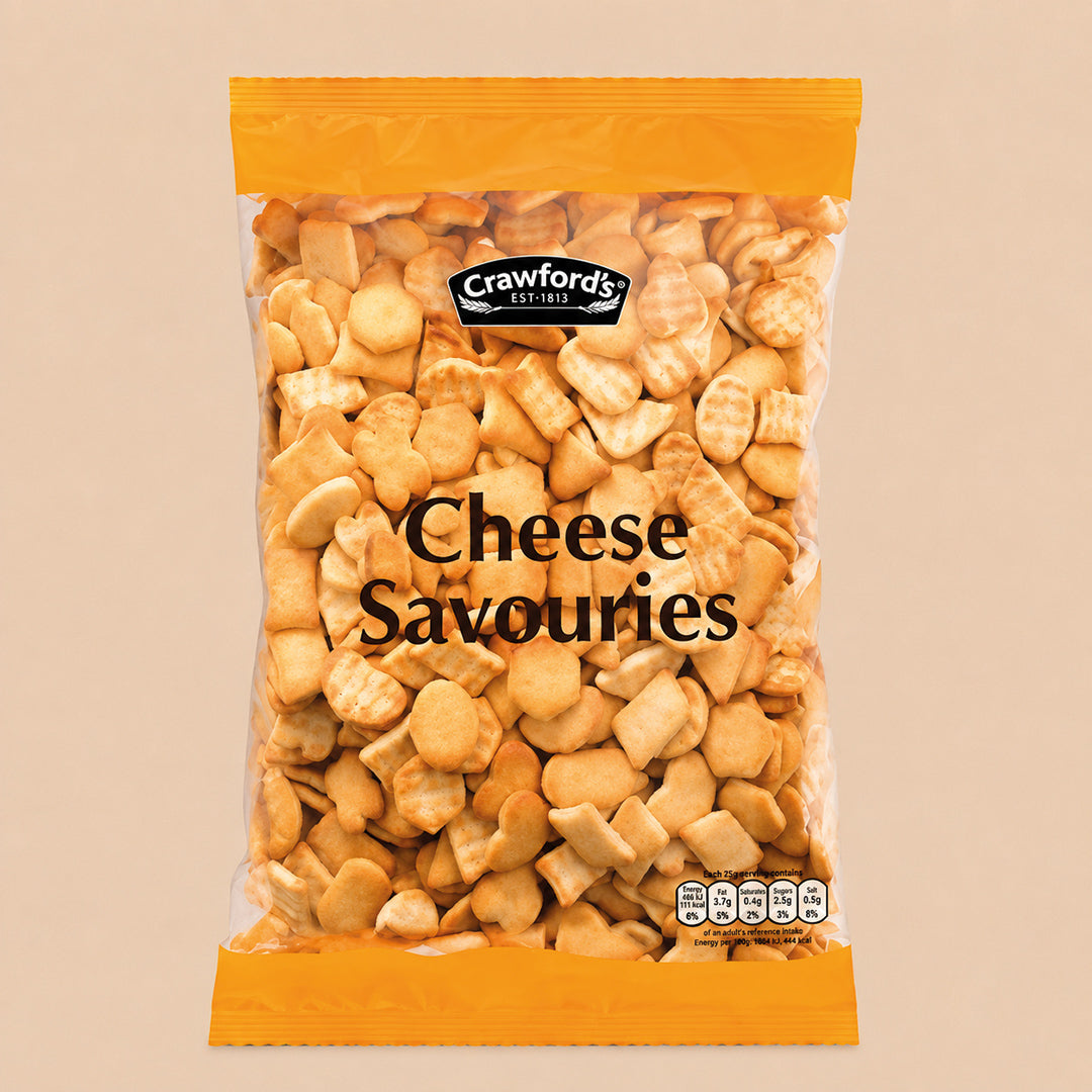 Crawfords Savouries Bundle | Cheese + Salt & Vinegar + Sour Cream