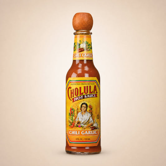 Cholula Chilli Garlic Hot Sauce 150ml (Pack of 3)