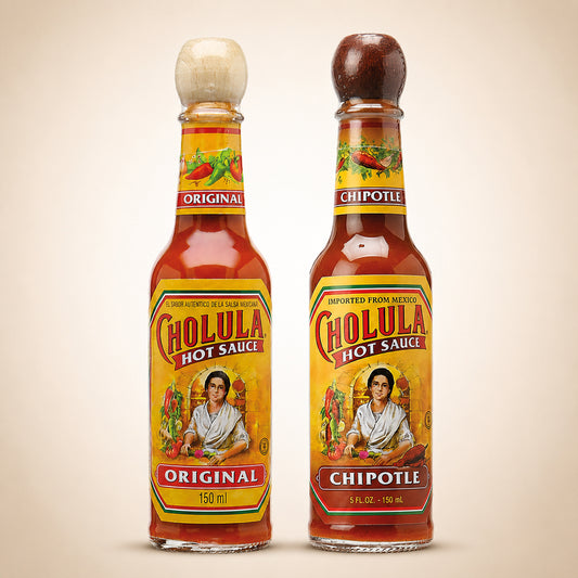 Cholula Hot Mexican Sauce and Cholula Chipotle Sauce 2-pack Bundle