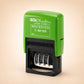 COLOP S260/L1 Green Line RECEIVED Date Stamp | 105639 | Eco-Friendly Text Dat...