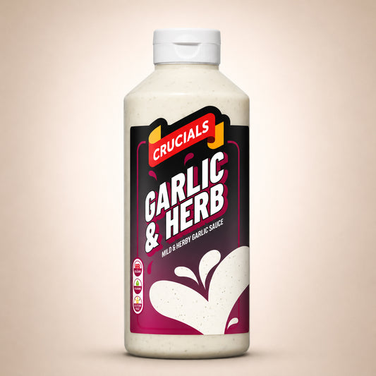 Crucials Garlic and Herb (500ml x 6 Pack)