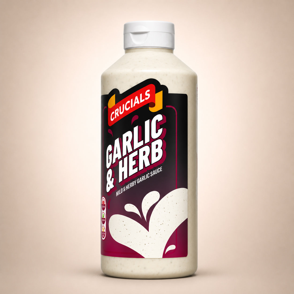 Crucials Garlic and Herb (500ml x 6 Pack)