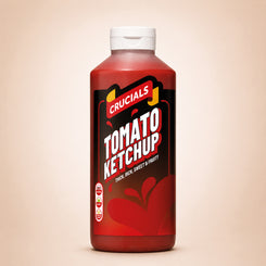 Crucials Tomato Ketchup (500ml x 3 Pack)