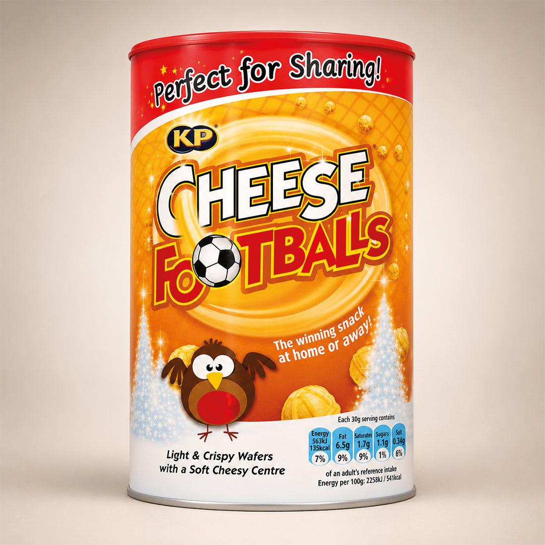KP Snacks Cheese Footballs Caddy 150g UK Free And Fast Dispatch