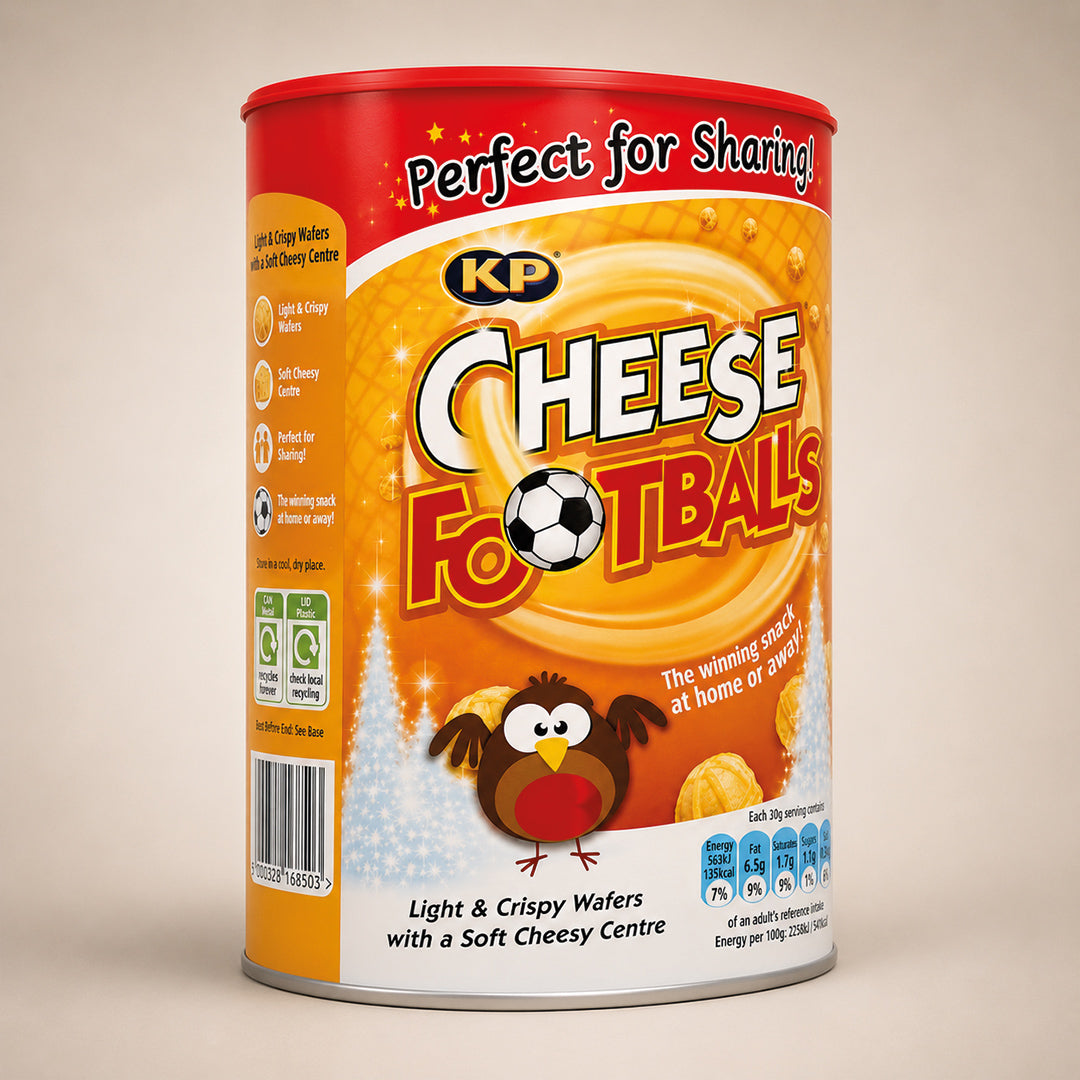 KP Snacks Cheese Footballs Caddy 150g UK Free And Fast Dispatch
