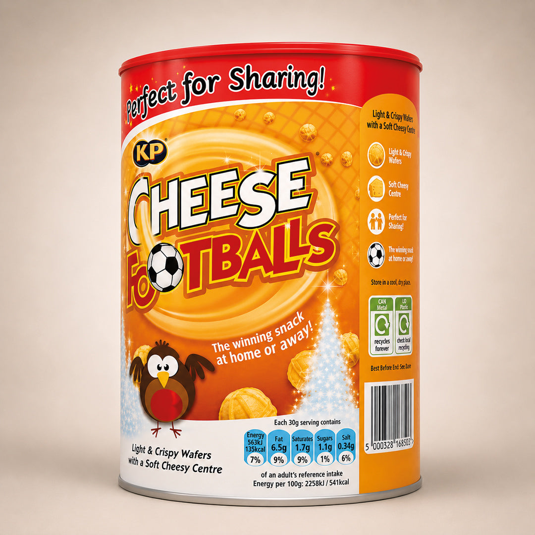 KP Snacks Cheese Footballs Caddy 150g UK Free And Fast Dispatch