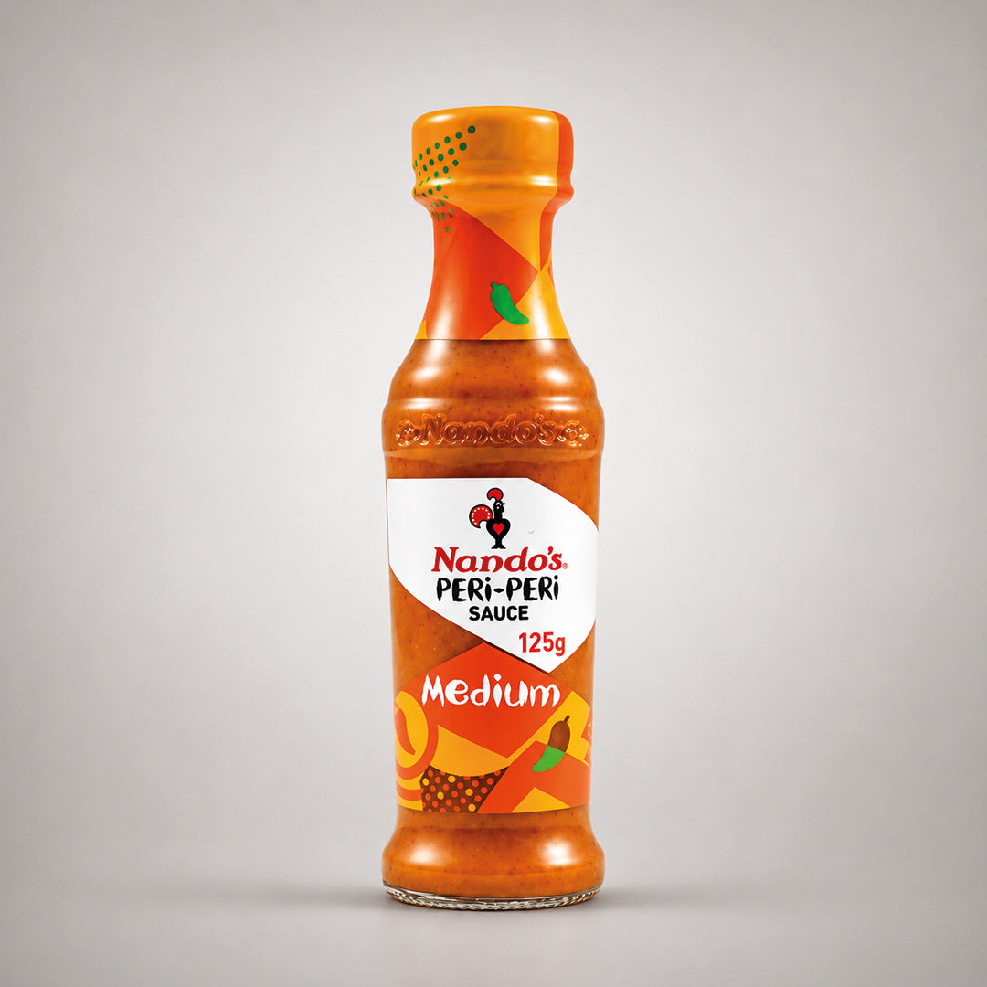 Nando's Peri-Peri Sauce Selection Medium, Lemon & Herb, Garlic 125g