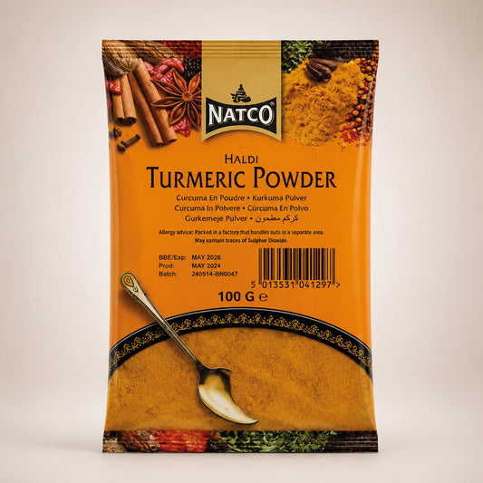 Natco Foods Turmeric Powder 100g - Chilli Wizards