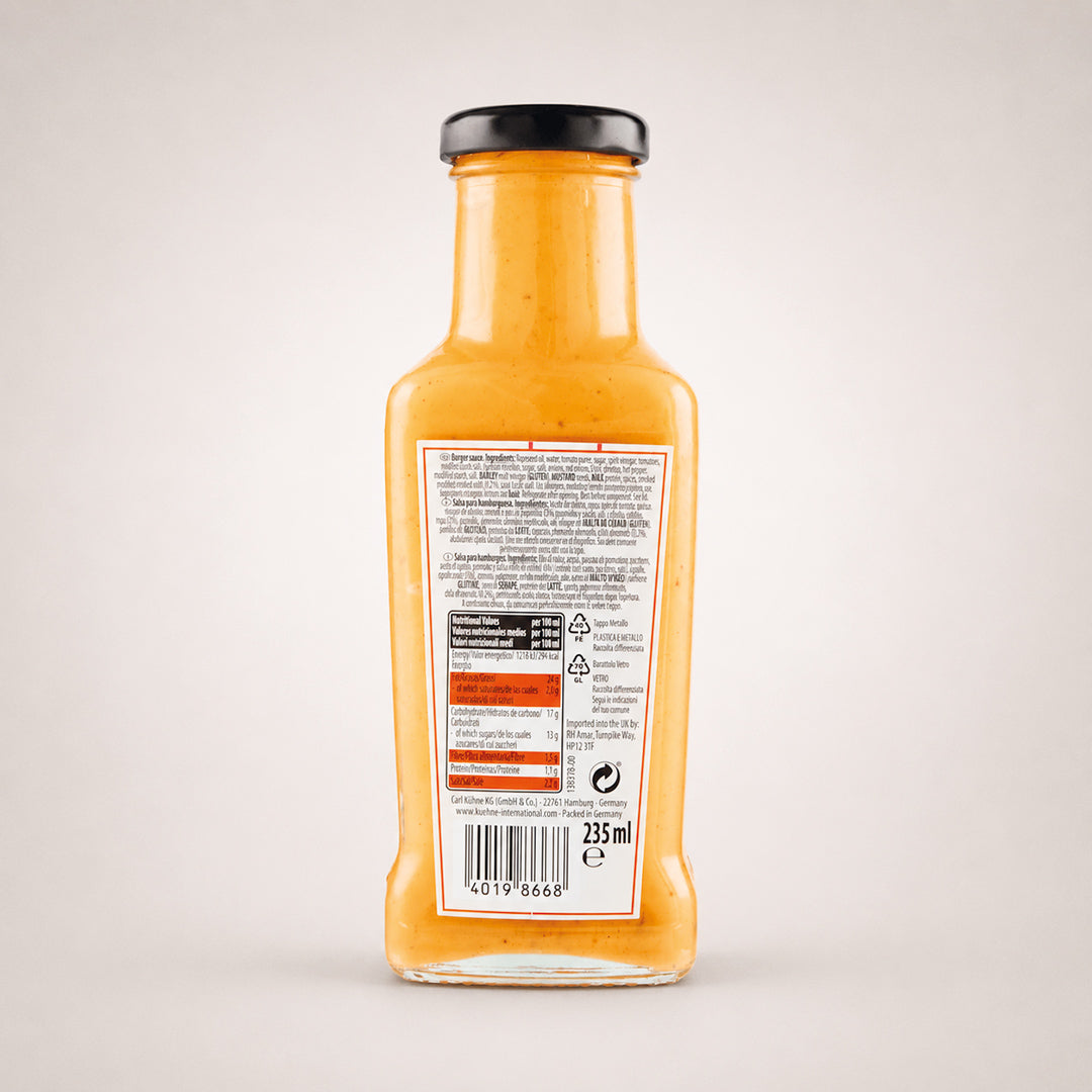 Kuhne Made for Meat Chipotle Burger Style Sauce 235 ml