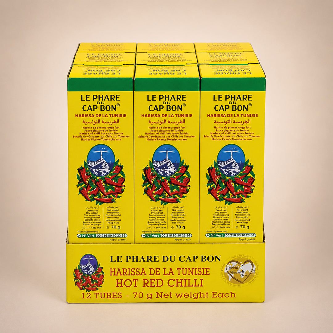 HARISSA 70g TUBE FROM TUNISIA - 12 TUBES