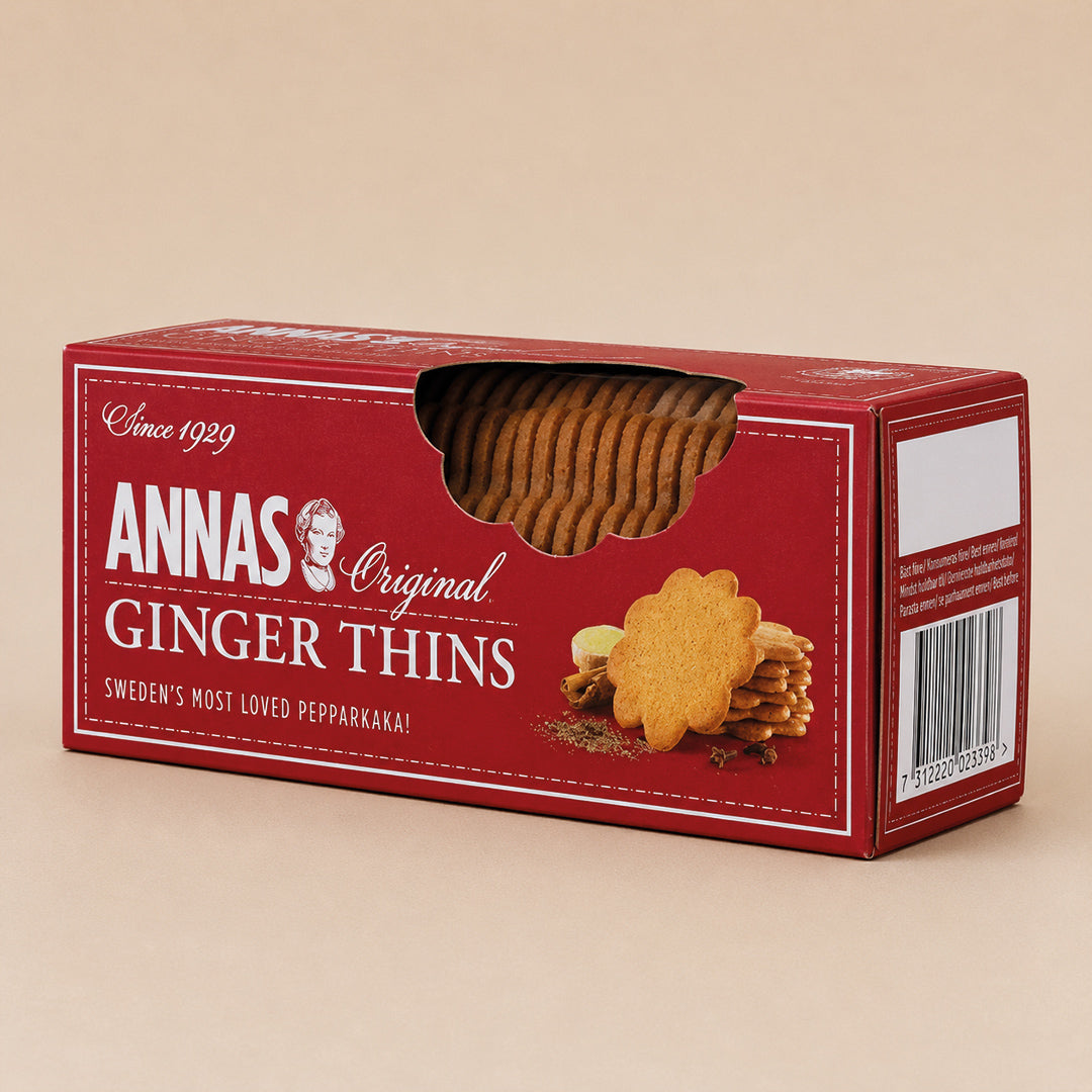 Annas Original Ginger Thins 150g