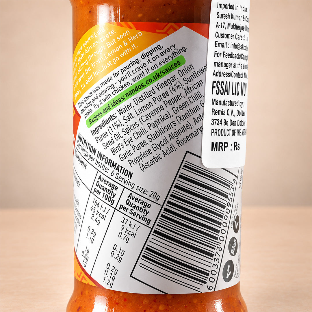 Nandos Medium 125g (Pack of 1)