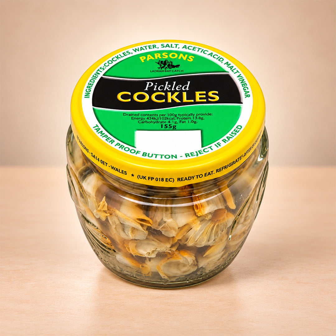 Parsons Welsh Pickled Cockles 155g (Pack of 1)