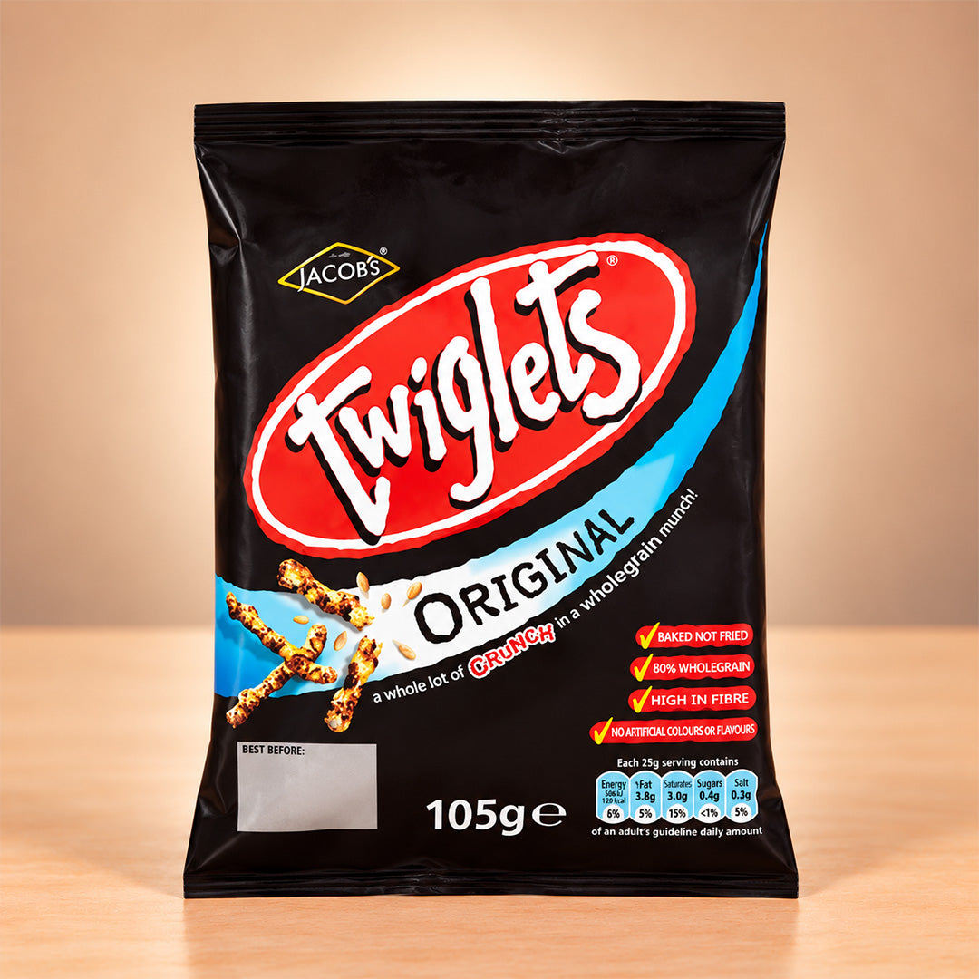Jacob's Twiglets Original (Pack of 12 x 105g)