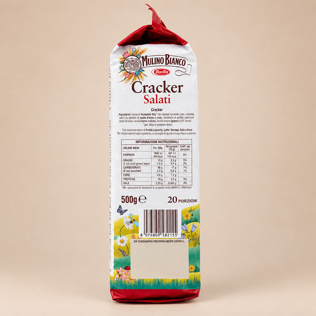 Mulino Bianco Salted Crackers 500g
