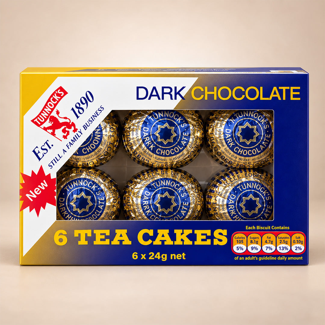 Tunnock's Dark Chocolate Teacakes