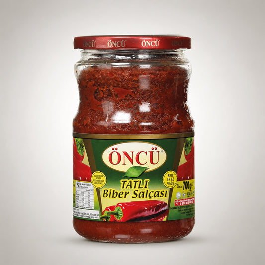 Oncu Mild Red Pepper Paste - 700gr Jar