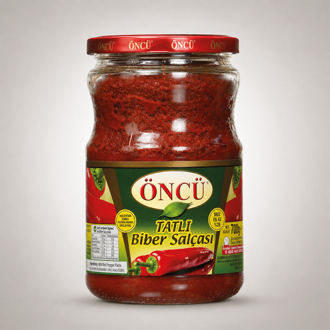 Oncu Mild Red Pepper Paste - 700gr Jar
