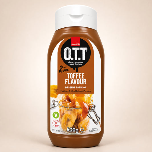 Macphie - OTT Toffee Dessert Topping Sauce 500g