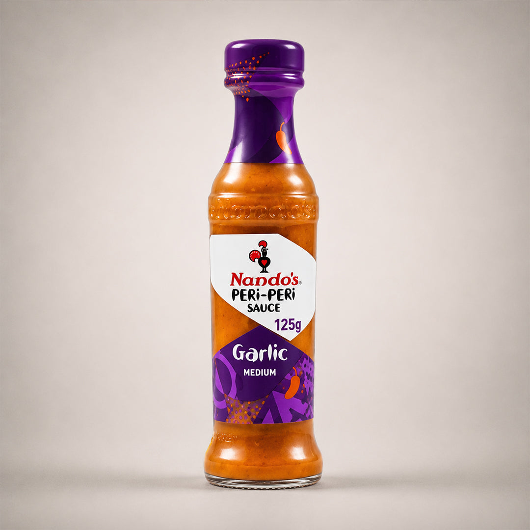 Nando's Peri-Peri Sauce Selection Hot, Lemon & Herb, Garlic 125g