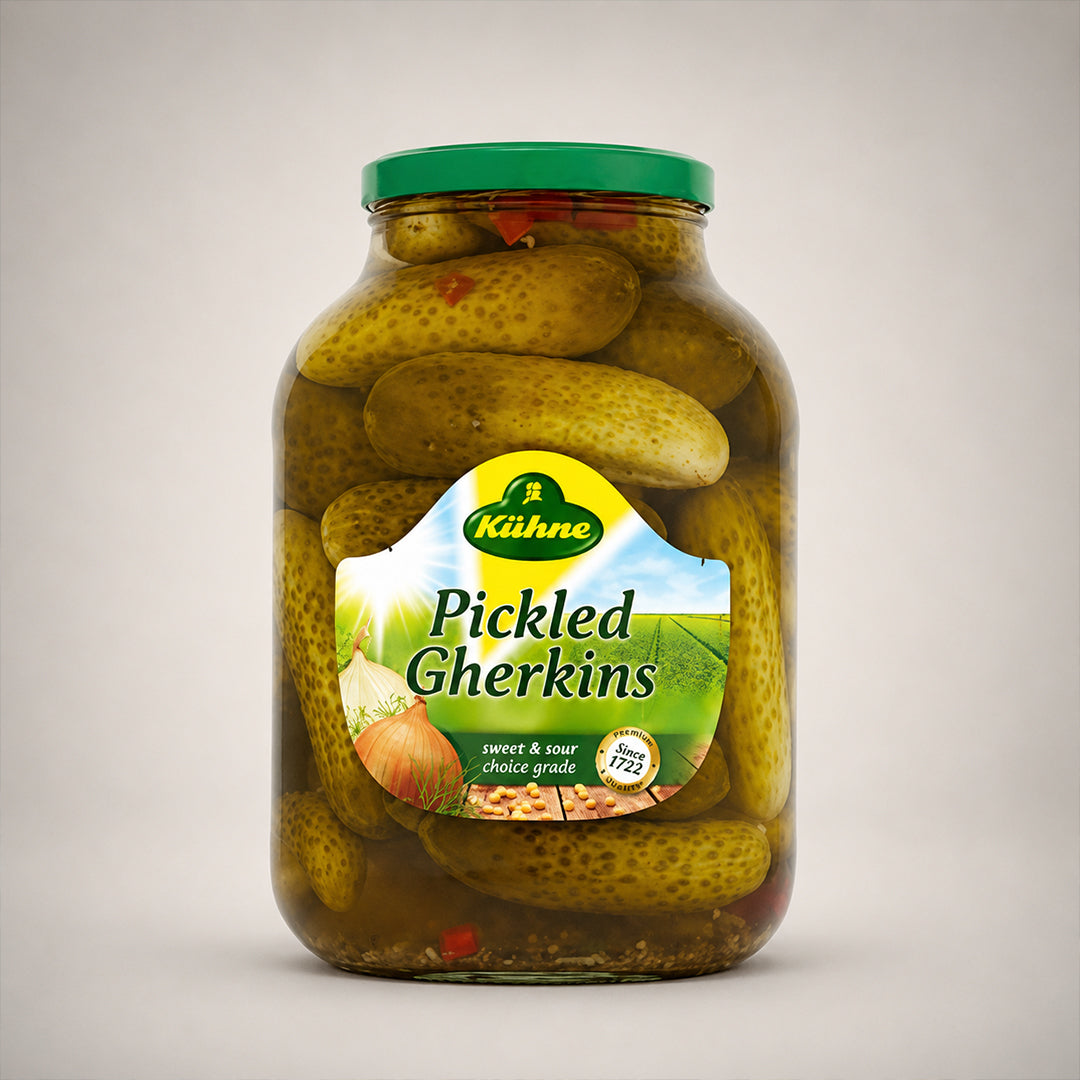 K鐪塰ne Pickled Gherkins Selection 2450g