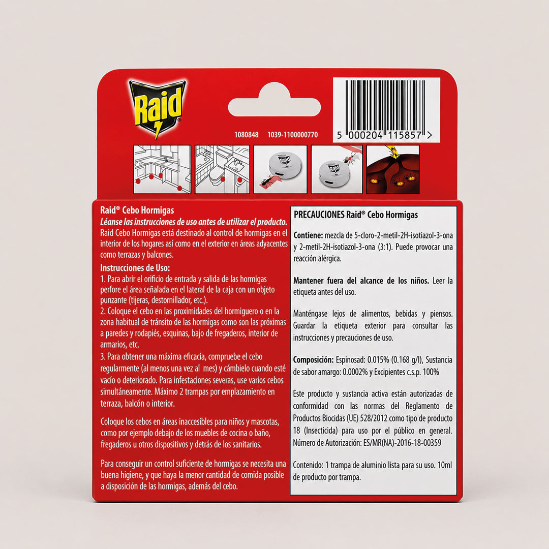Raid Ant Bait (Pack of 3)
