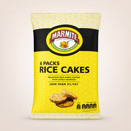 Marmite Mini Rice Multipack Cakes, 22g (Pack of 6)