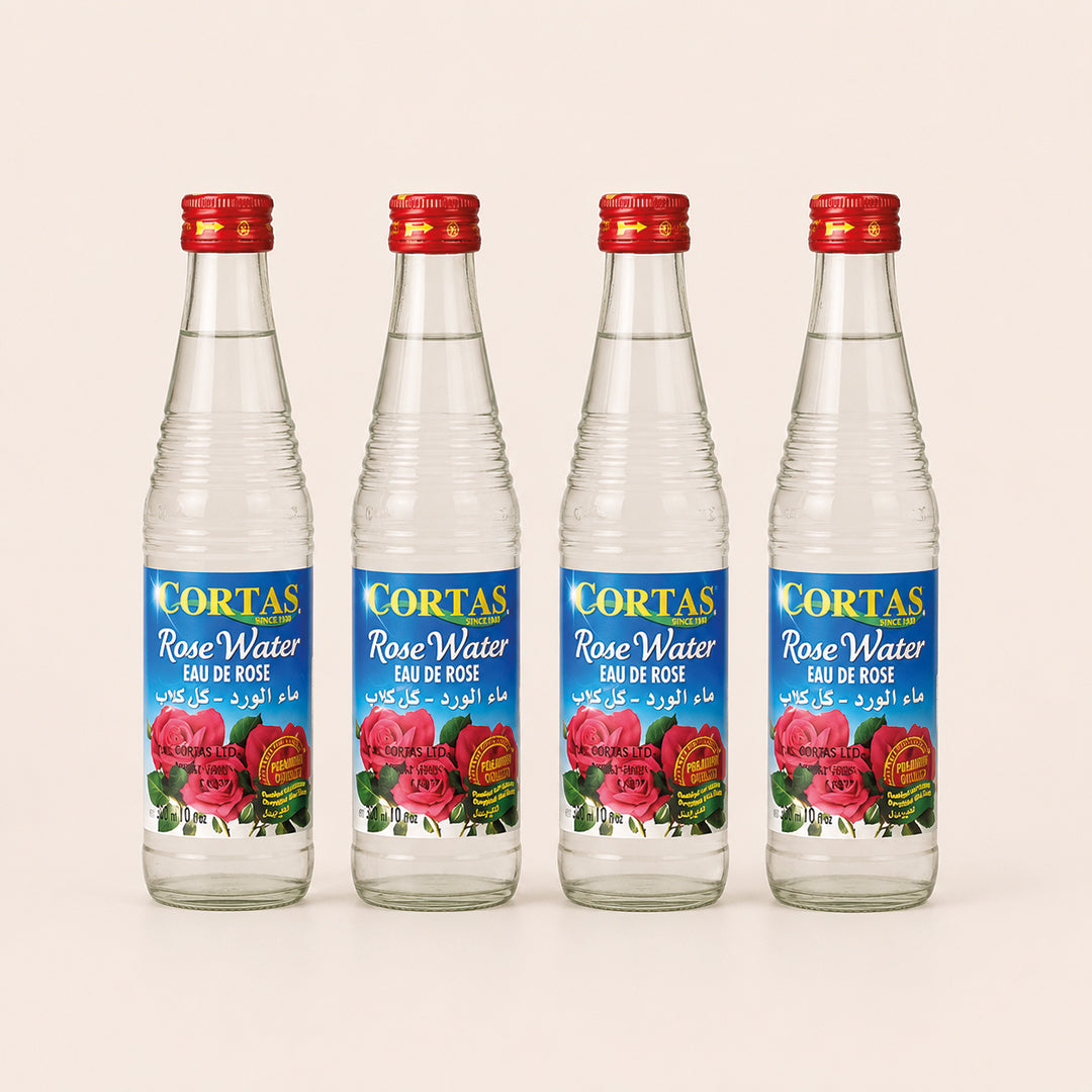 Rose Water, Cortas, 4 x 300ml