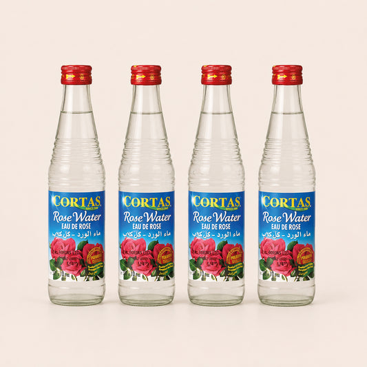 Rose Water, Cortas, 4 x 300ml