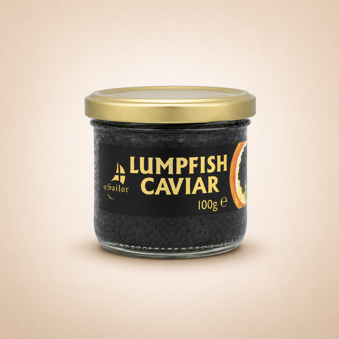 2 x Lumpfish Caviar Black 100g