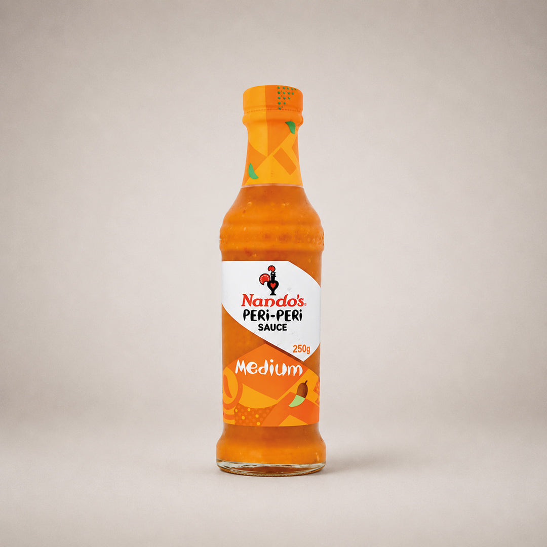 Nando's Peri-Peri Sauce Selection Medium, Lemon & Herb, Hot 125g