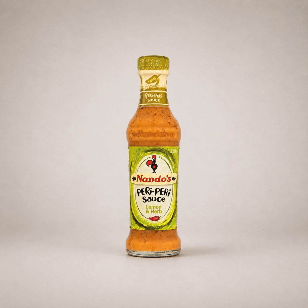 Nando's Peri-Peri Sauce Selection Medium, Lemon & Herb, Hot 125g