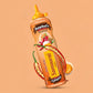 Nawhals Samourai Hot Sauce, Original Brand Nawhal's/Belgian Sauce 915g