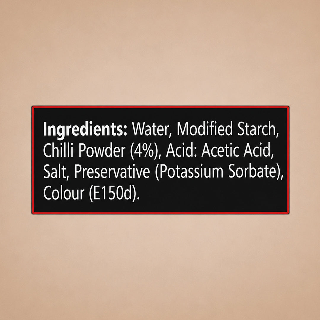 Crucials Hot Stuff Sauce 500ml (3 Pack)