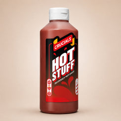 Crucials Hot Stuff Sauce 500ml (6 Pack)