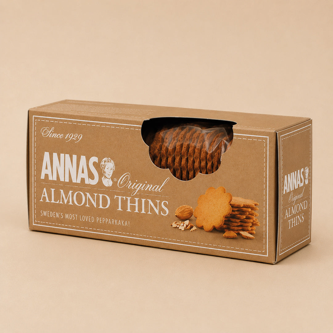 Annas Traditional Swedish Thins (Almond Thins 3 x 150g)