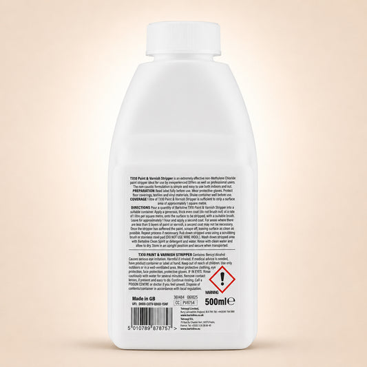 Bartoline TX10 Paint and Varnish Stripper 500ml