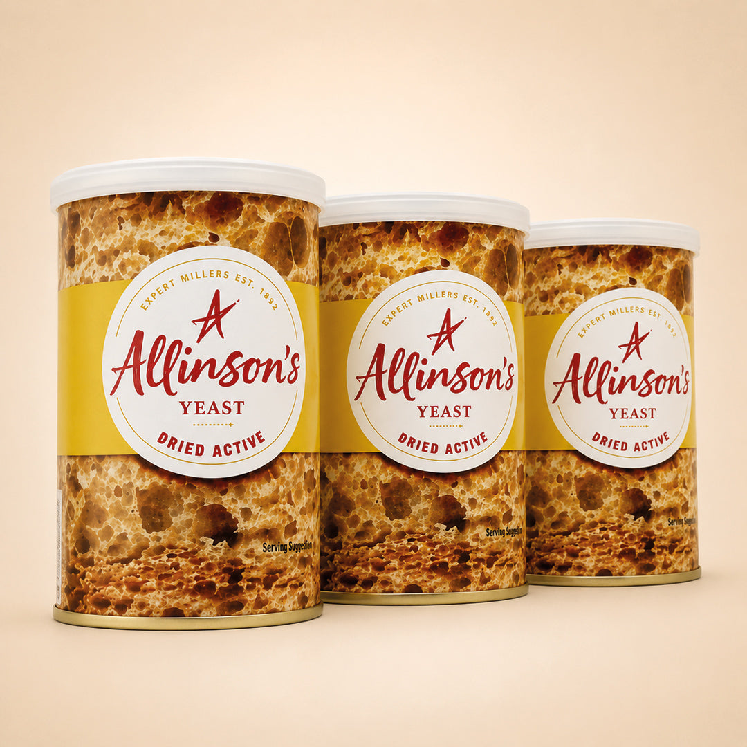 Allinson Dried Active Yeast (3 x 125g)
